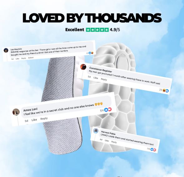 TITAN High-Pads™ Instantly add 3 inches of height.