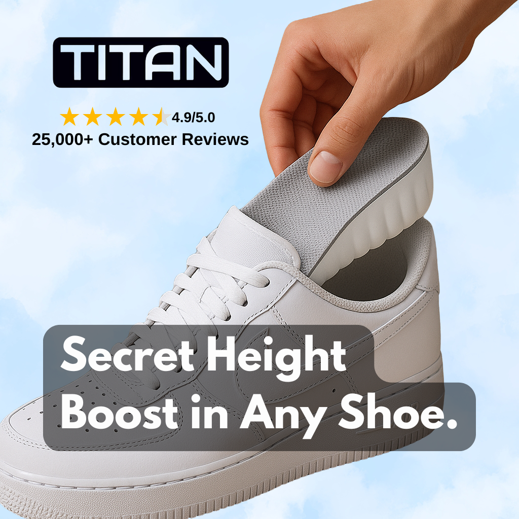TITAN High-Pads™ Instantly add 3 inches of height.