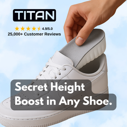 TITAN High-Pads™ Instantly add 3 inches of height.